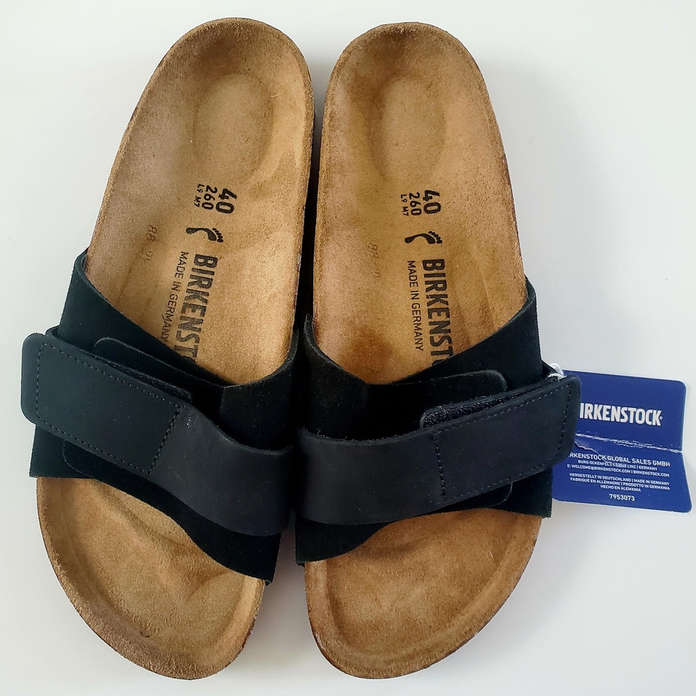 Birkenstock Black Slide Sandals